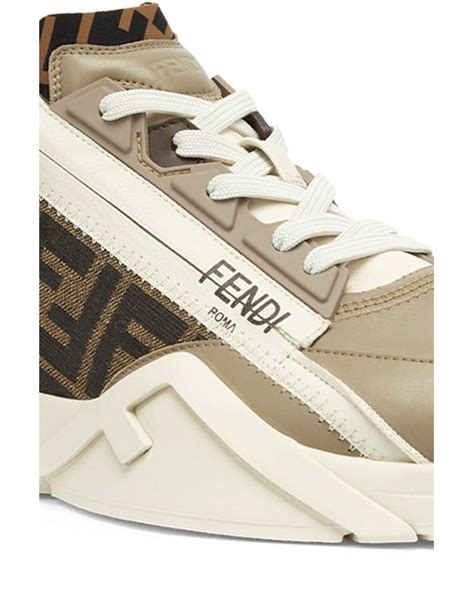 fendi flow women's sneakers|fendi knit high top sneakers.